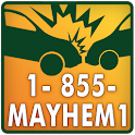Car Accident? 1-855-Mayhem1 logo