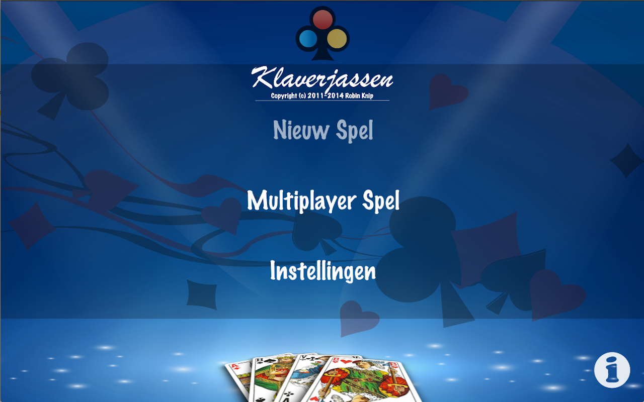 Android application Klaverjas HD Pro screenshort
