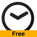 minimal analog clock logo