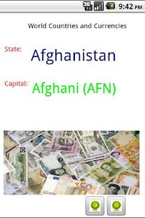 Free Download World Countries and Currencies APK for Android
