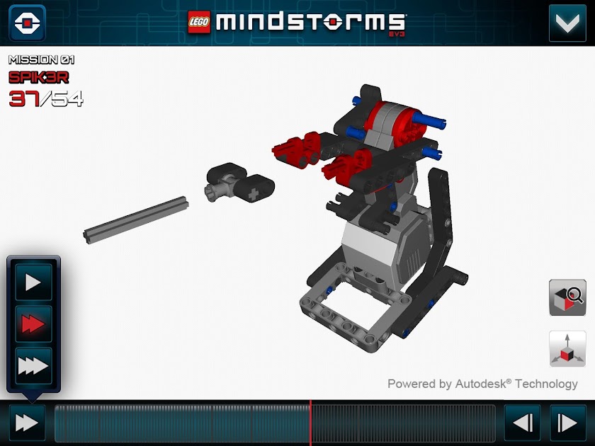 LEGO® MINDSTORMS® 3D Builder Screen 3