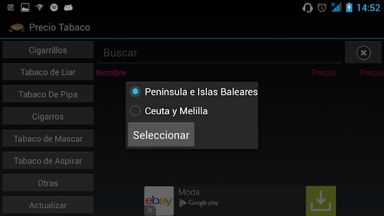 Download Precio Tabaco APK for Android