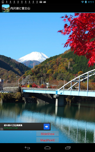 神奈川県：丹沢湖と富士山 JP063