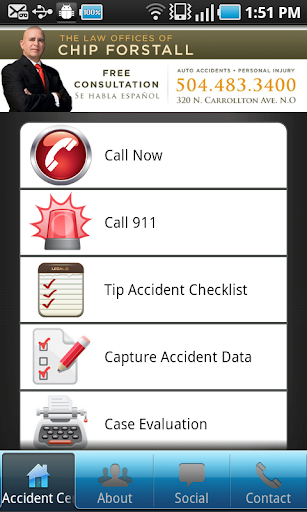 Chip Forstall Accident App