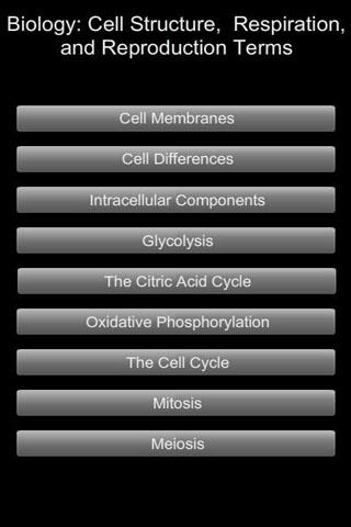 【免費教育App】Biology Cell Terms-APP點子