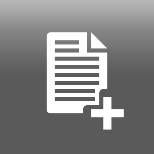 Quickoffice New File Icon Quickoffice New File Icon