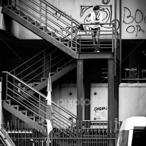 by Purnomo Sidhi - Black & White Street & Candid