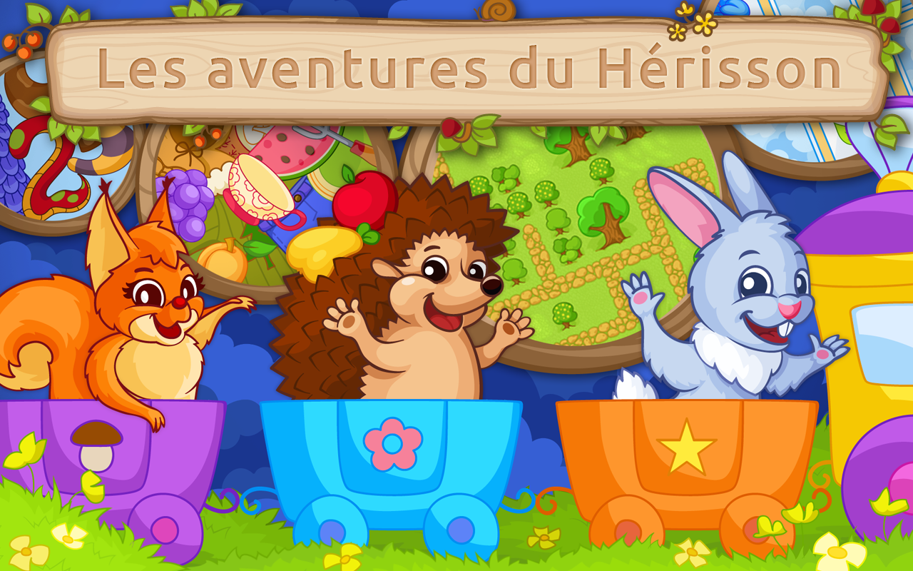 Android application Hedgehog's Adventures: Logic and Puzzle Games screenshort