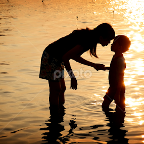 Love you my son.....love you too mom by Fabianus Duddy - People Family