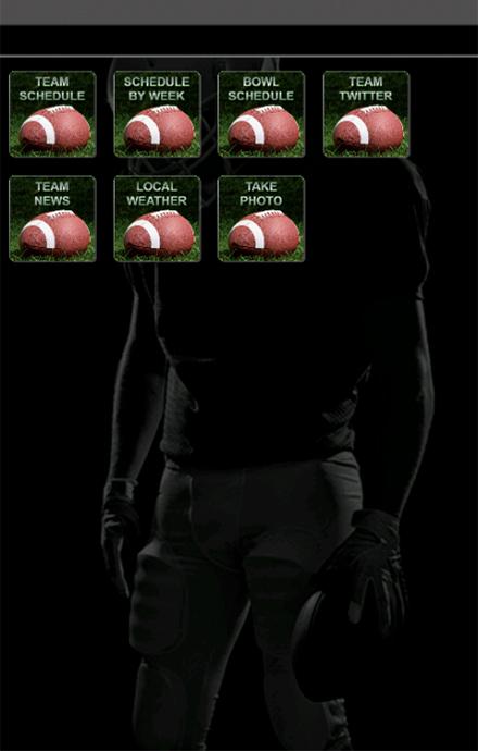 Android application Schedule Arkansas Football screenshort