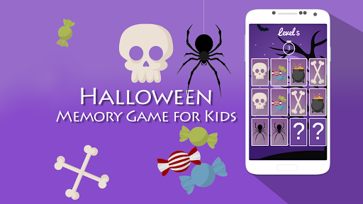 Memory Game for Kids Halloween