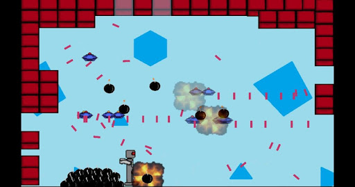 The Crazy Bomber Robot Game