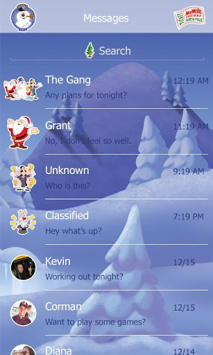 免費下載個人化APP|GO SMS SNOWMAN THEME app開箱文|APP開箱王