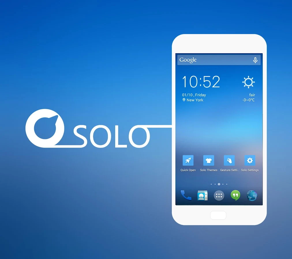 Solo Launcher ★KitKat UI★ - screenshot