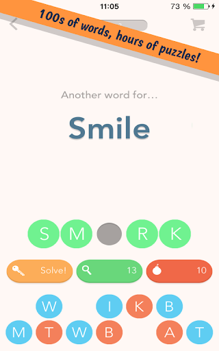 【免費拼字App】The Synonym Scrambler-APP點子