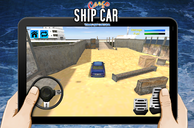 Cargo Ship Car Transporter 3D by MobilePlus poster 8