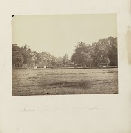 Batavia - Java Hotel van het Koningsplein gezien