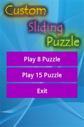 Custom Sliding Puzzle poster 1