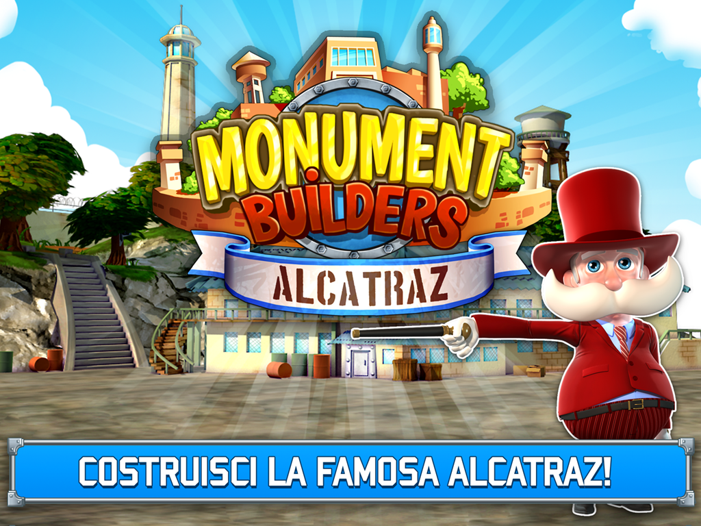 Android application Monument Builders : Alcatraz screenshort