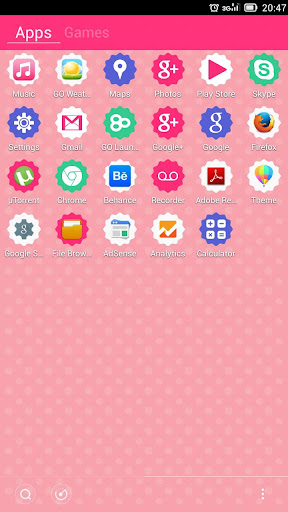 【免費個人化App】GoCute Free Go Launcher Theme-APP點子