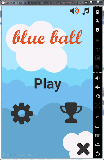 【免費冒險App】Blue Ball Jumping Ball-APP點子