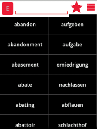 English German Dictionary