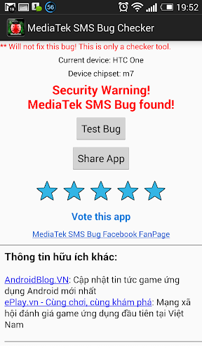 MediaTek Bug Checker