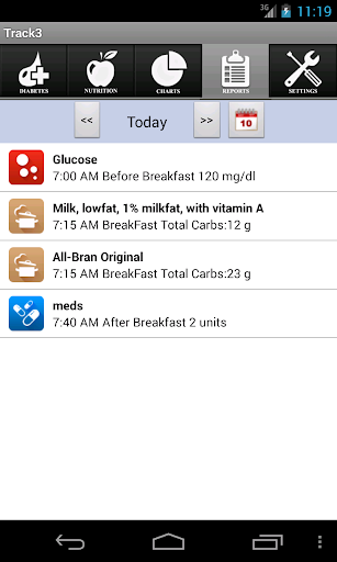 Track3 Diabetes Tracker