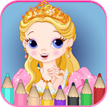 Cover Image of Télécharger Kids coloring book: Princess 1.0.2 APK