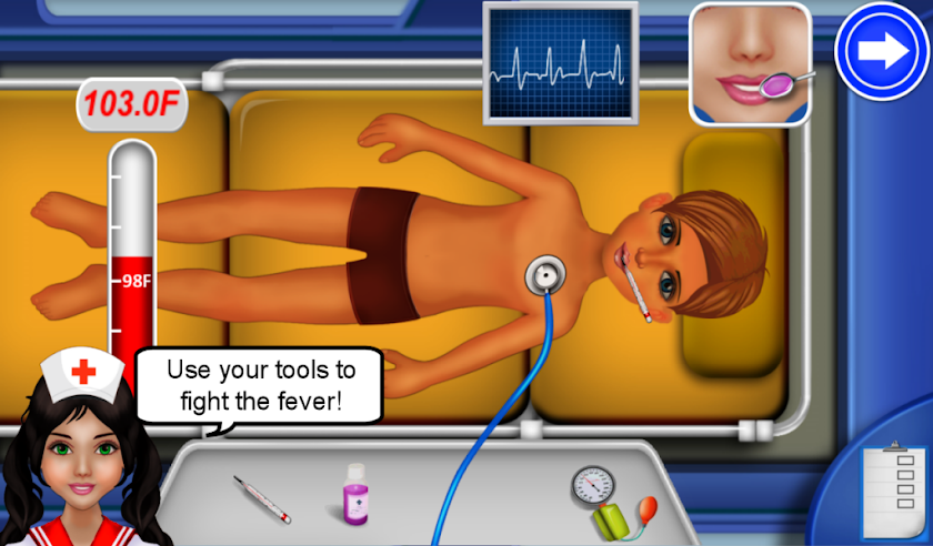Rescue Doctor Game Kids FREE Screen 2