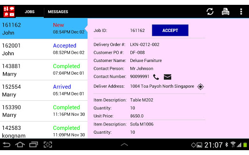 Connector MDT