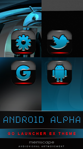 GO Theme Android Alpha