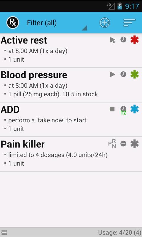 Your Medicine 1-2-3 pro Screen 2