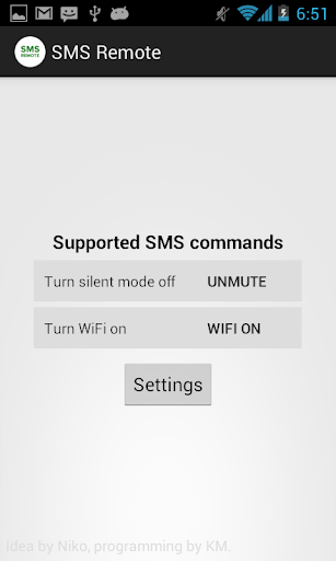 SMS Remote