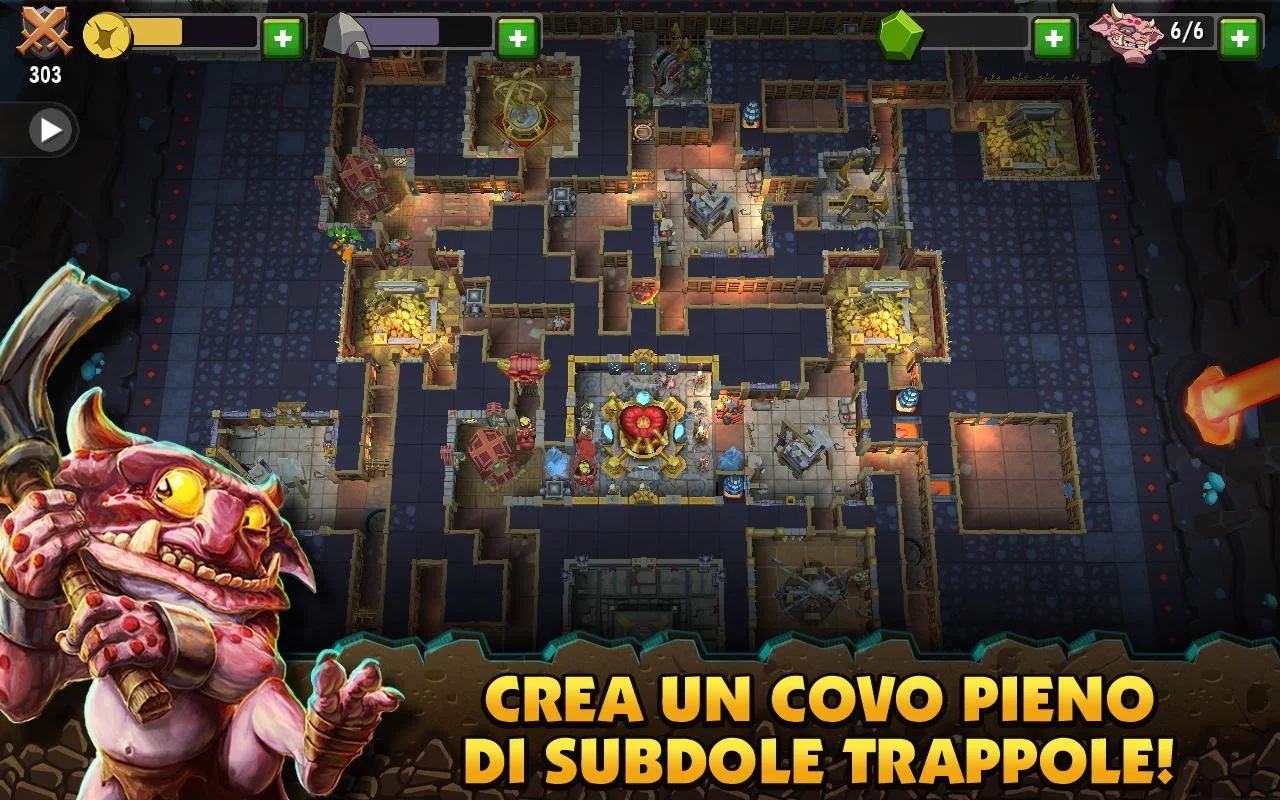  Dungeon Keeper disponibile per Android   ilarità e cattiveria ai massimi livelli!