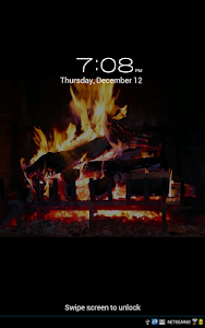 Virtual Fireplace LWP Free screenshot 5