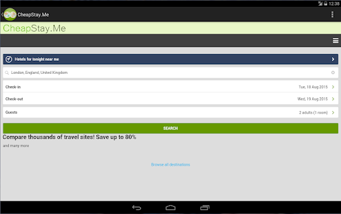 CSM: Cheap Hotel Bargains Screenshots 0