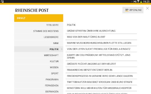 Rheinische Post Screenshots 1