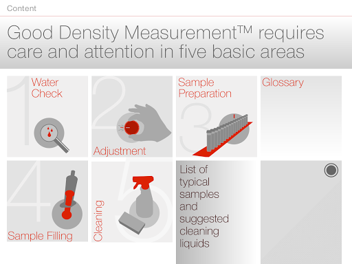 Good Density Measurement
