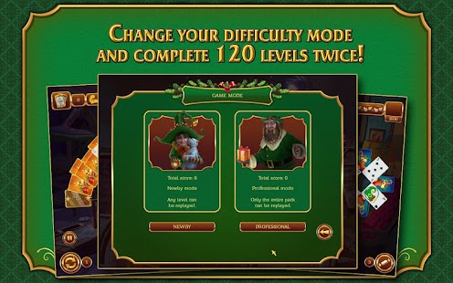 Solitaire Game. Christmas Screenshots 3