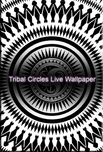Tribal Circles Live Wallpaper