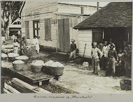 Aanvoer van cacao op "Ma retraite"