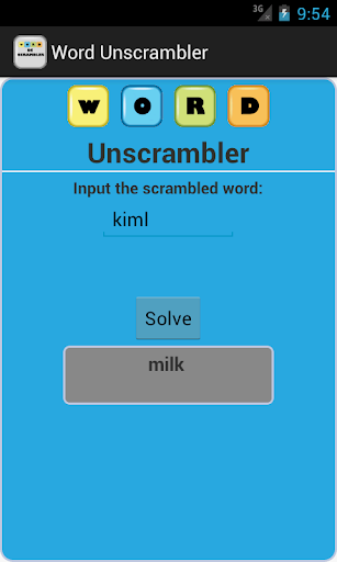 【免費書籍App】Word Unscrambler-APP點子