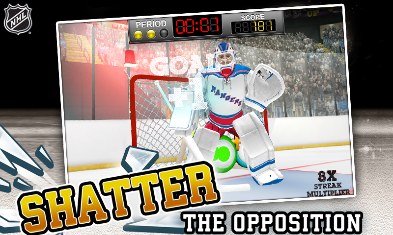 NHL Hockey Target Smash Screen 3