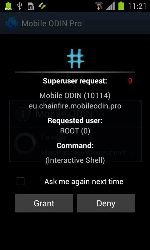  SuperSU Pro: captura de tela 