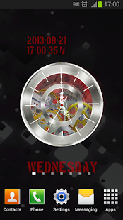 Clock HQ Live Wallpaper Free Screenshots 3