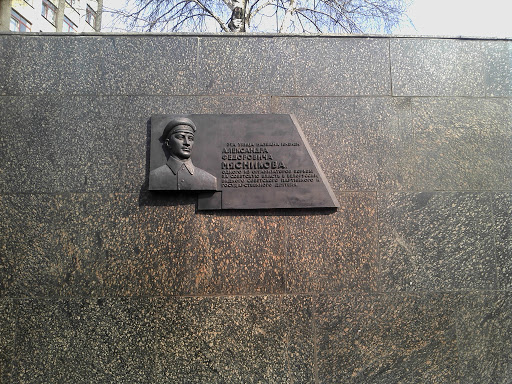 Мемориальная доска  Мясникову