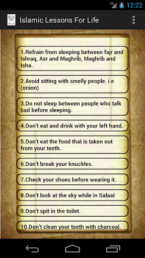 Islamic Lessons For Life