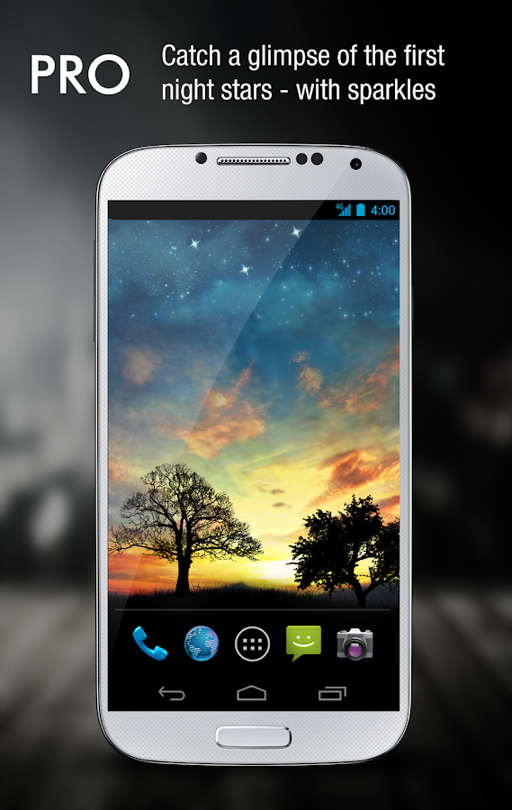   Sunset Hill Pro Live Wallpaper- tangkapan layar 