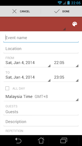 Add Calendar Event Now